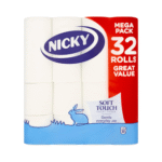 NICKY MAGA PACK TISSUE ROLLS (1X32 ROLLS)