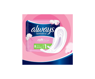 ALWAYS SENSITIVE NORMAL PLUS PAD 10X10S