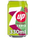 7UP Cherry Zero Sugar 24x330ml