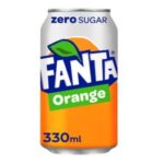 Fanta Orange Zero 24x330ml