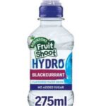 Robinsons Fruit Shoot Hydro Blackcurrant 24x275ml